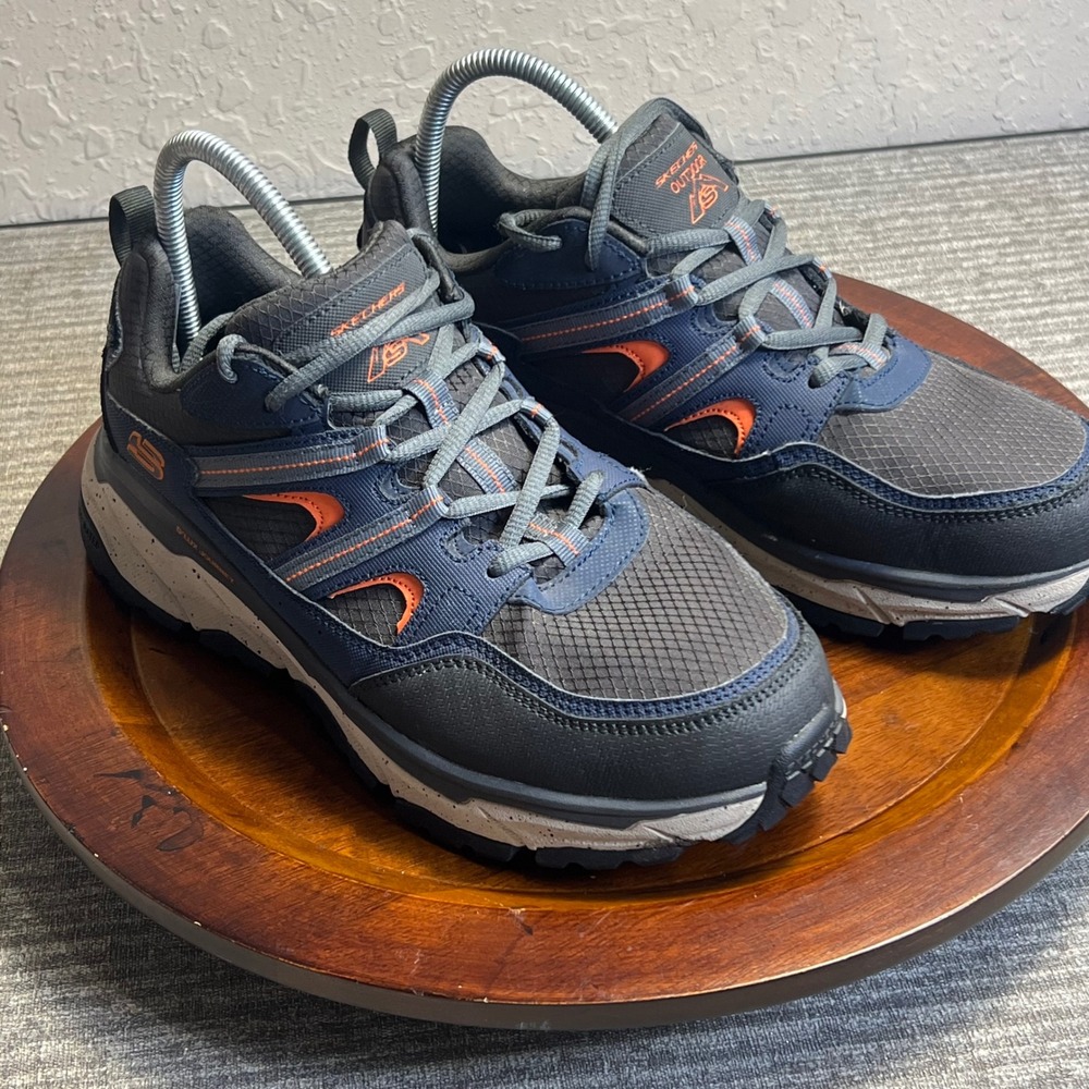 Skechers Shoes D'Lux Journey Outdoor Trail Shoes Men Hiking Rugged Trail Granola